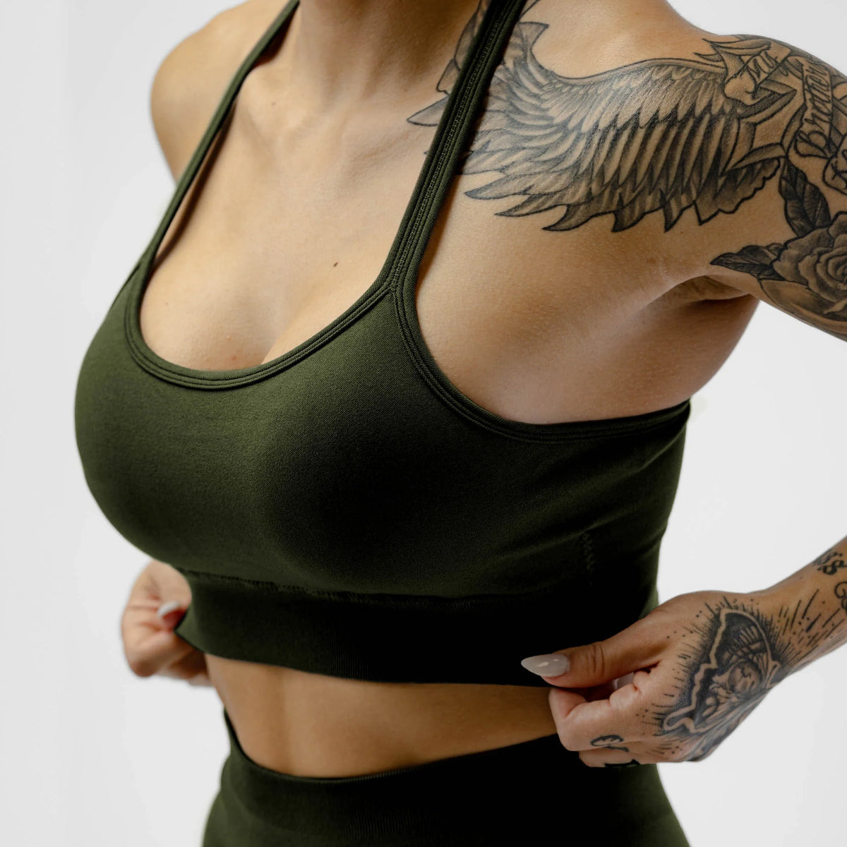 Halo Bra - Ranger Green
