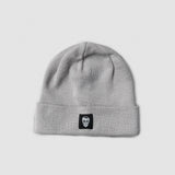 Skull Knit Cuff Beanie - Slate