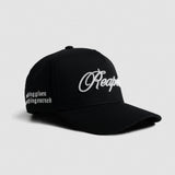 Reapers 5-Panel Cotton Hat - Black/White